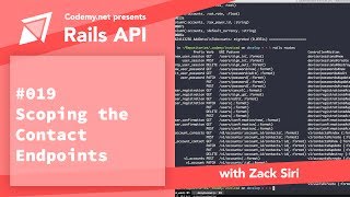 Rails API: Scoping the Contact Endpoints - [019]