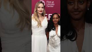 Angelina Jolie's Red Carpet Moment with Her Kids! #youtubeshorts #ytshorts #shorts #short #yt #new