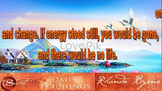 The Secret # Daily teachings # Rhonda Byrne # Day134