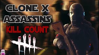 Star Wars Clone Assassain Kill and Death Count