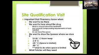 Research Pharmacy 101/Setup of Laboratory Testing and Pathology Material Requests