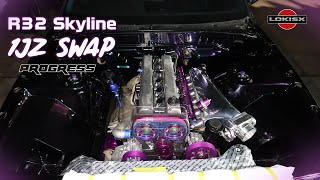 1JZ Nissan Skyline R32 progress!