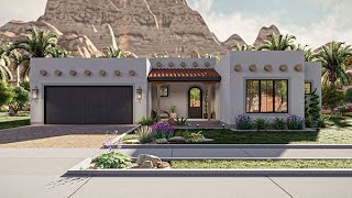 Santa Fe House Plan #52-673