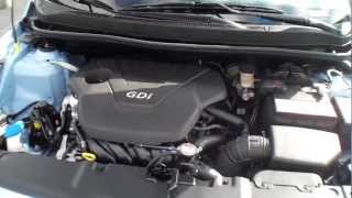 2013 Hyundai Accent under the hood 1.6 GDI