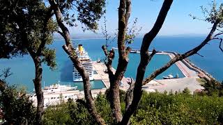 Lovely view from Katakolo Hill in Pyrgos ( Western Greece)