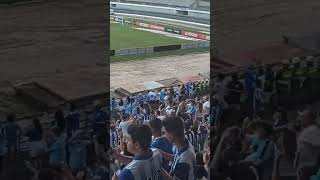 Torcida do CSA comemora gol de Tomás Bastos contra o São José