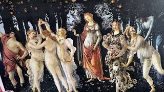 АСМР ВИДЕО КАРТИНА САНДРО БОТТИЧЕЛЛИ "ВЕСНА" ASMR VIDEO PRIMAVERA SANDRO BOTTICELLI WHISPER