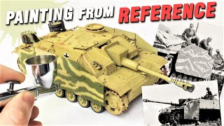 How I use Reference Photos to Paint Model Tanks in 1/35 Scale