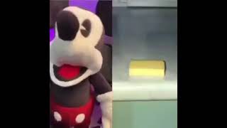 Mickey reacts to a unsatisfying video