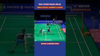 Rinov/Pitha Juara Spain Masters 2024 | Akhiri 3 tahun Puasa Gelar  #shorts #badminton #bwf