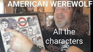 AMERICAN WEREWOLF FANTASTIC  CHARACTER ART PLUS JAWS 2!