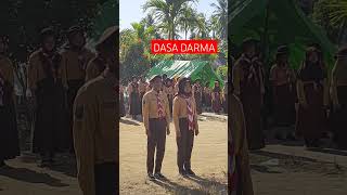 PEMBACAAN DASA DARMA PERKEMAHAN PERSAMI #drramadhan #persami #perkemahan