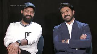 Full AP interview: Ram Charan and N.T. Rama Rao Jr.