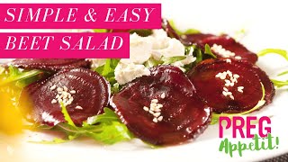 Simple and Delicious Beet Salad