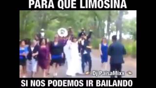 Para que limosina si podemos irnos bailando