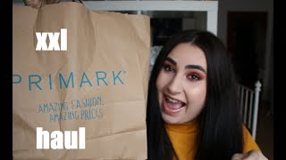 XXL PRIMARK HAUL + TRY ON | NOVEMBER 2017