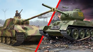 Пантера ПРОТИВ Т-34-85. Кто был КРУЧЕ - Т34 или Пантера? Т34 vs Пантеры! Лучшие танки второй мировой