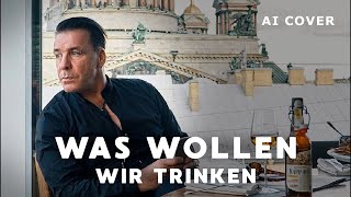 RAMMSTEIN - Was Wollen Wir Trinken НОВАЯ ВЕРСИЯ \ AI Cover + AI Video