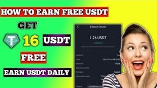 USDT Earning Site 2024 | usdt mining plateform | Usdt investment site #Makemoney #cryptotrading