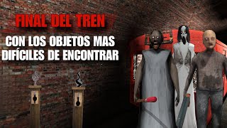 FINAL DEL TREN 🚂 CON LOS OBJETOS MAS DIFÍCILES DE ENCONTRAR || MODO EXTREMO