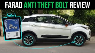 FARAD ANTI THEFT WHEEL STUDS / BOLTS REVIEW !! अब Alloys चोरी करके बताओ !!