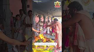 శ్రీ లక్ష్మీ గణపతి హోమం #ainavilli #ganesh #ganapthi #trending #yt #shorts #telugu