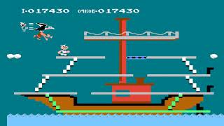 Popeye (Моряк Папай) - Прохождение / Денди, Dendy, Nes, Игра