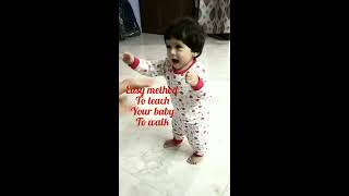 Easiest way to Teach your Baby how to Walk || Toddler Walking for First Time