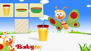 Hora de la cocina 👩‍🍳 juegos divertidos para niños | Flip & Flash y primeras palabras @BabyTVSP