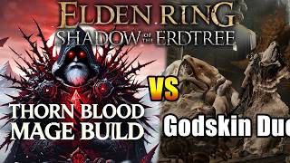 Thorns build Astrologer easy beat Godskin Duo - Elden Ring DLC Fights