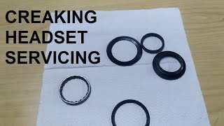 Bike Headset Maintenance (Cage Bearing Headset/Non-Tapered)