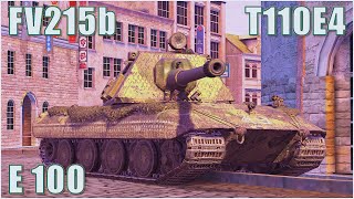 T110E4, FV215b & E 100 ● WoT Blitz