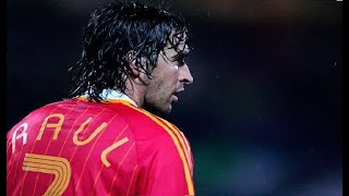 Raúl González ETERNO CAPITÁN --Best goals & skills--