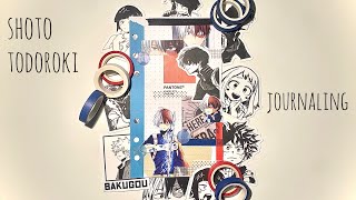 Shoto todoroki  from My hero academia mini journal