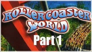 Rollercoaster World (PS2) Gameplay Part 1 - Making Dismal Land