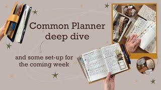 Sterling Ink Common Planner deep dive | plus Hobonichi Cousin journalling and weekly set-up