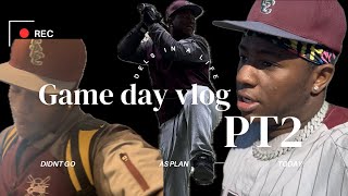 GAME DAY VLOG PT2 DIDNT GO SO GREAT | A day in a life of a college baseball player |