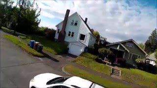 FPV: Street Flying (With car chase.)