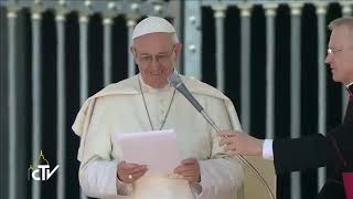 24.08.2016 - Audiencia General por el Papa Francisco