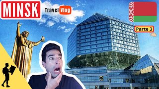 Minsk - BELARUS | O que fazer em Minsk | 4 Dicas de LUGARES | Vlog - Parte 3