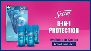 Secret Outlast - for 72HRs of odor protection