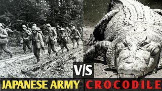 The Japanese Army V/S Crocodiles in Ramree Island//Ramree Island//under shadow