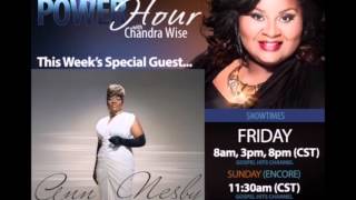 Ann Nesby Talks with Radio Personality Chandra Wise