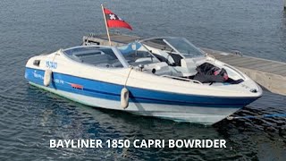 Bayliner 1850 Capri Bowrider