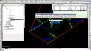 уравнивание линейно-угловой сети в AutoCAD Civil 3D