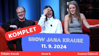 Celý díl - Show Jana Krause 11. 9. 2024