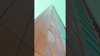 #viralshorts #viral #trending #satisfying #amazing #wow #gold Golden panels of The Dubai Frame