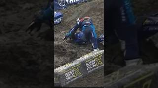 DIRT BIKES IN THE MUD GAVIN TOWERS SUPERCROSS CRASH