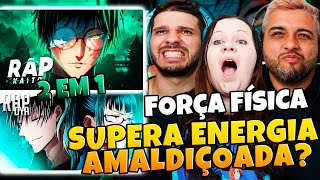 2 EM 1 Da Maki Zenin Jujutsu Kaisen | KAITO Maki Zero + DYA Maki e Toji | FAMILY REACTS