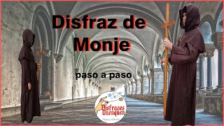 DIY. Disfraz de monje ⛪ Como hacer capa de monje con capucha paso a paso.